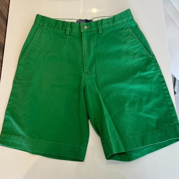 Polo Ralph Lauren Mens Green Shorts Size 30 - Picture 1 of 2
